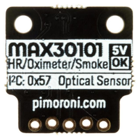 PIM438 MAX30101 Breakout Kit de développement de capteurs multifonctions (oxymètre, capteur de fumée)