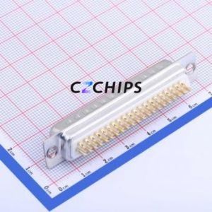 GHDM62M-180 D-Sub/VGA Connector Through hole Component (THT) Connector High Density D-Sub Male 62P Through Hole - Product Image 2