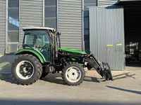 Trattore Agricolo Compatto 50Hp 4Wd con Caricatore Frontale, Certificazione CE