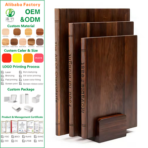 Juego de Tablas de Cortar Multifuncionales Antideslizantes de Madera de Nogal en Forma de <span class=keywords><strong>Libro</strong></span> con Soporte, Duraderas, Antibacterianas y Fáciles de Limpiar - Product Image 1