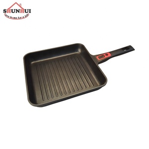 <span class=keywords><strong>Padella</strong></span> Grill in Alluminio Pressofuso Antiaderente <span class=keywords><strong>28</strong></span> <span class=keywords><strong>cm</strong></span>, Piastra Quadrata da 11 Pollici - Product Image 4