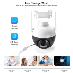 1080P <span class=keywords><strong>360</strong></span> Độ Không Dây An Ninh Nhà Máy Ảnh Tầm Nhìn Ban Đêm 2MP PTZ Máy Ảnh CMOS Hình Ảnh Cảm Biến Dữ Liệu Tùy Chọn-Bộ Nhớ Thẻ Đám Mây - Product Image 6