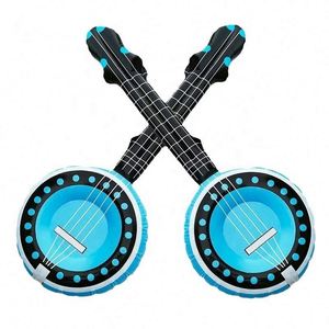 Inflatable PVC Guitar & Microphone Set - Fun Musical Party Props for Promotional Gifts & Stage Performances - Product Image 4