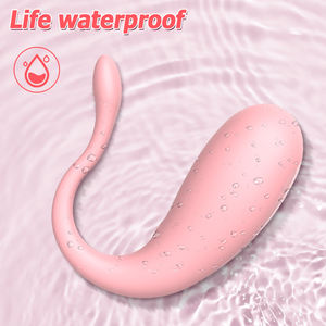 Remote Control Mini <span class=keywords><strong>Vibrator</strong></span> <span class=keywords><strong>Pink</strong></span> untuk Getaran 9-Frekuensi, Alat Kenyamanan Wanita, Dapat Diisi Ulang via USB, IPx6 - Product Image 4