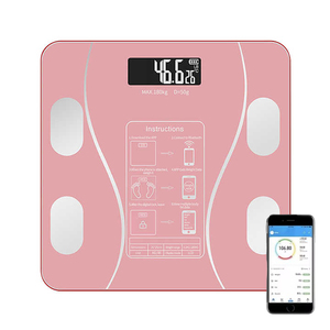 <span class=keywords><strong>Balance</strong></span> connectée numérique 180 kg pour usage domestique, moniteur de masse grasse, de masse musculaire et d'hydratation corporelle, écran LCD en verre trempé, <span class=keywords><strong>balance</strong></span> électronique - Product Image 6