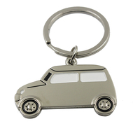 Porte-clés en cuir de voiture multifonctionnel avec logo personnalisé, poche de rangement en cuir