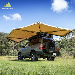 ShineMaster <strong>Car</strong> Side <strong>Tent</strong> Aluminum Alloy <strong>Cover</strong> Outdoor Camping <strong>Tent</strong> 270 Degree Freestanding Awning Four-Season Waterproof Quick - Product Image 2