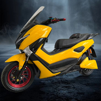 Urban Attack LED Farlı Yarış Elektrikli Motosiklet 72V 2000W 60Ah Ağır Hizmet Tipi Yüksek Hız 100km/s Yetişkinler İçin E-Motosiklet