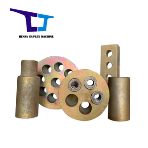 Plaque d'ancrage précontrainte Bloc d'ancrage plat de tension de poste Manchons en béton précontraint de 12.7mm Tête d'ancrage plate et coin - Product Image 2