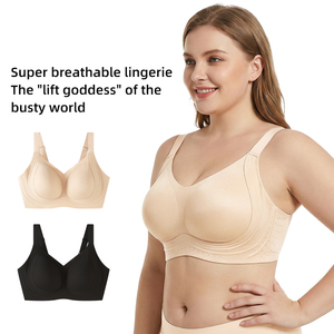 Sujetadores <span class=keywords><strong>Push</strong></span>-<span class=keywords><strong>Up</strong></span> Cómodos de Alta Calidad <span class=keywords><strong>para</strong></span> Mujer, Fabricación Personalizada, Tallas S-3XL, Nailon Sin Costuras, Talla Grande, Copa Grande, Brasier <span class=keywords><strong>Para</strong></span> Mujer - Product Image 1