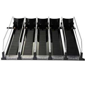 Système de distributeur automatique de boissons intelligent, étagère <span class=keywords><strong>à</strong></span> canettes de soda, pousseur d'affichage, <span class=keywords><strong>support</strong></span> <span class=keywords><strong>à</strong></span> <span class=keywords><strong>roulettes</strong></span>, organisateur de boissons <span class=keywords><strong>pour</strong></span> réfrigérateur - Product Image 5