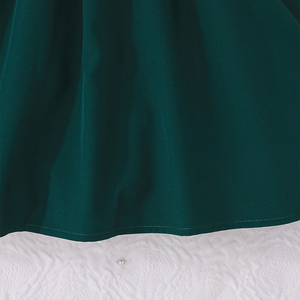 ชุดเดรสเจ้าหญิงสุดหรูสำหรับเด็ก พร้อมลายปักดอกไม้ระบาย ตกแต่งเสื้อแขนสั้น รับผลิตแบบ ODM ลายเรียบ - Product Image 5