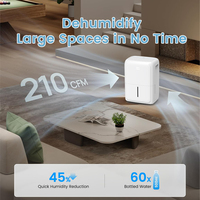 Déshumidificateur domestique haute capacité Trilite 30L/jour 220-240V 50Hz, séchage rapide des vêtements, idéal pour le bureau, le studio, la buanderie
