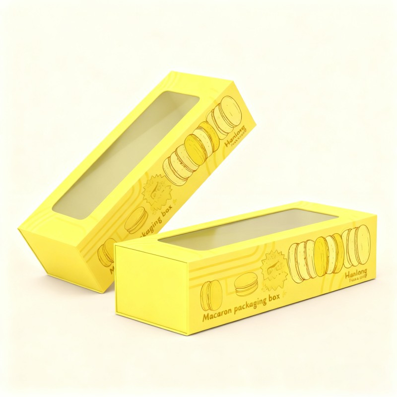 4x4 round window cookie boxes