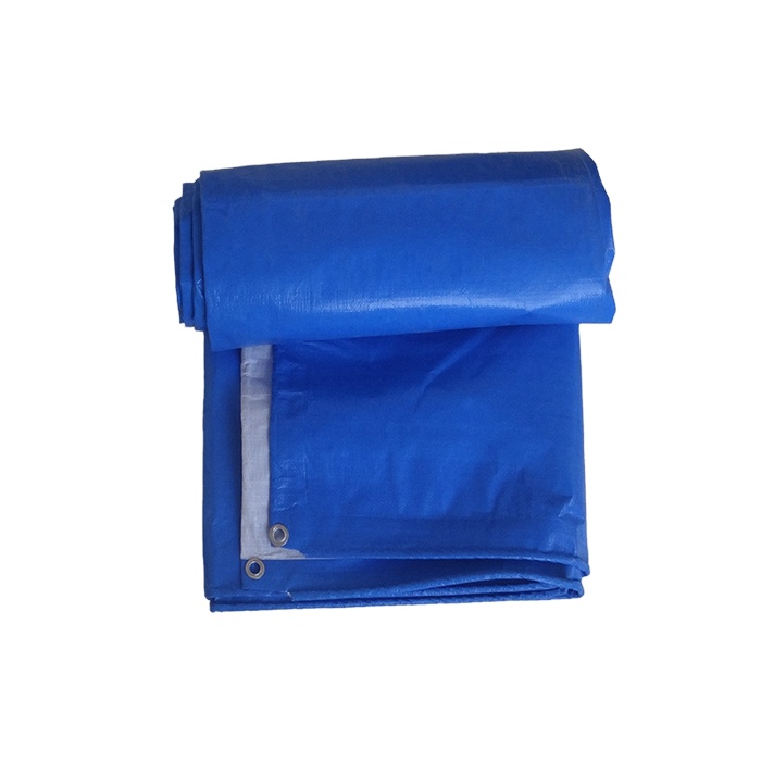 Tarpaulin Blue Light Duty Polyethylene Asphalt Truck Tarpaulin Outdoor Tarp