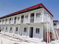 Casa Prefabricada Portátil de 2 Pisos, Diseño de Fábrica, Apartamento Modular, Contenedor de Oficina, Contenedor para Obras de Construcción