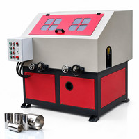 Machine de polissage de tubes ronds en acier inoxydable multifonctionnelle automatique 4 kW avec couvercle anti-poussière haute précision