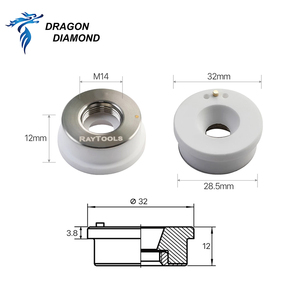 Dragon Diamond Raytools <span class=keywords><strong>Laser</strong></span> Ceramic Dia.28/32mm ceramica da <span class=keywords><strong>taglio</strong></span> <span class=keywords><strong>laser</strong></span> raytools per testa di <span class=keywords><strong>taglio</strong></span> ad anello in ceramica <span class=keywords><strong>Laser</strong></span> a fibra - Product Image 2