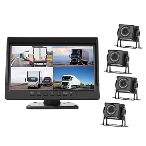 Wemaer AHD CCD Monitor de Doble Vista de 7/9 Pulgadas, Sistema DVR con Cámara de Control por Voz de 2 Canales, para Autobús y Camión, Imagen 3D 1080P, Estacionamiento, IP68, 1 Año de Garantía - Product Image 1