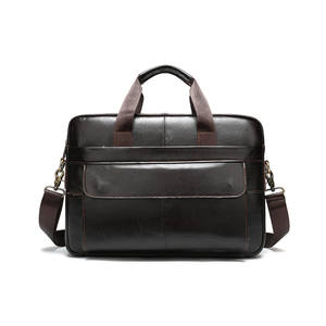 Porte-documents d'<span class=keywords><strong>avocat</strong></span> en cuir véritable gravé de manière unique, matériau rigide - Product Image 3