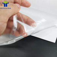 Film adhésif thermofusible PES pour la construction, l'emballage et le travail du bois - Transparent, épaisseur 0,05-0,5 mm, largeur 1-160 cm, Hengning