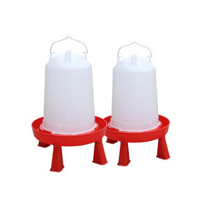 Nouveau distributeur de nourriture pour volailles en PP de qualité supérieure, 11L/14L, avec pieds longs, <span class=keywords><strong>type</strong></span> suspendu, pour poulet, canard, oie, caille, pigeon, garantie 1 an - Product Image 1