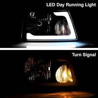 Feux de jour à LED pour Ford Ranger Pickup 2001-2011 |   Ensemble de phares de projecteur avec feux de jour et clignotants améliorés
