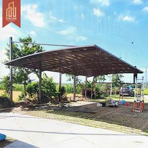 In Offerta Tettoia per Parcheggio Auto a Sbalzo in Policarbonato e Alluminio, Ideale per Esterni, Garage e Vialetti - Product Image 1