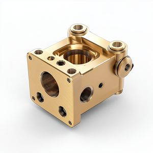 Tùy chỉnh CNC gia công kim loại nhôm ốc vít không tiêu chuẩn có khía ngón tay cái Threaded Nuts chèn khác nhau Brass bộ phận phần cứng - Product Image 2