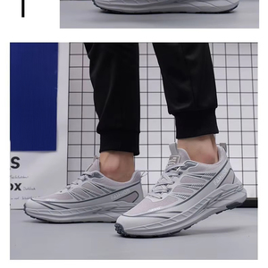 Zapatos para Hombre de Talla Grande al por Mayor - Nuevo Estilo de Zapatos Deportivos con Suelas Ligeras y Suaves, Versátiles para Deportes Masculinos. - Product Image 6