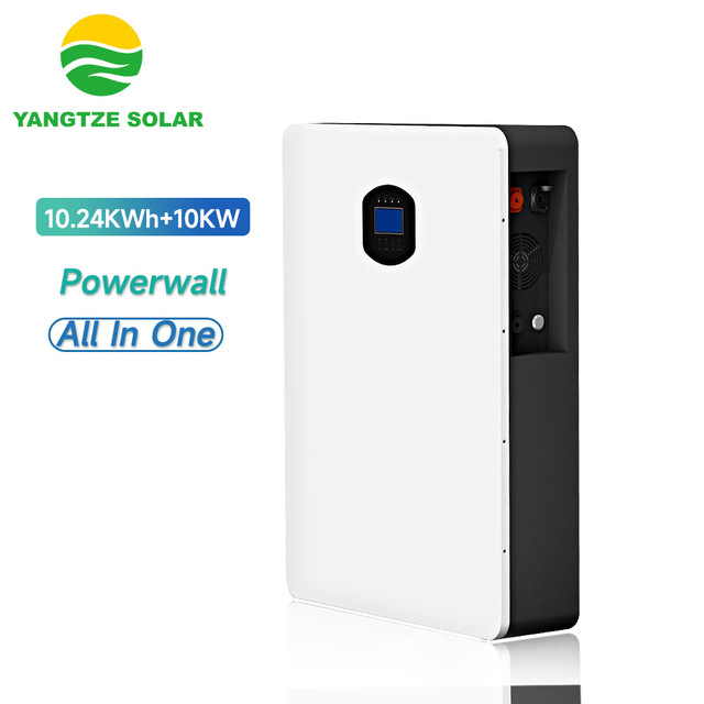 10kw IP65 Wall-Mounted Battery Compact Energy Storage 10kW Capacity CAN Communication Port for Home Solar Systems Backup Power
