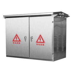 Weatherproof Outdoor Integrated Distribution Box Compact Low Voltage Power <b>Cabinet</b> for Electrical <b>Network</b> Outdoor Integrated - Product Image 3