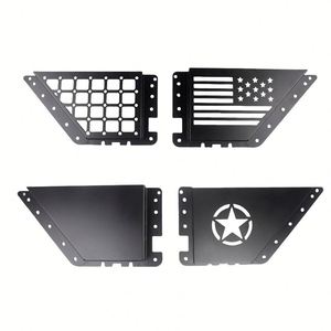 LUMA Accesorios Todoterreno 4x4, Caja de Almacenamiento Lateral de Aluminio para Puerta, Bolsillo para Apoyabrazos para <span class=keywords><strong>Ford</strong></span> <span class=keywords><strong>Bronco</strong></span> 2021 2022 2023 2024 <span class=keywords><strong>2</strong></span>/4 Puertas - Product Image 1
