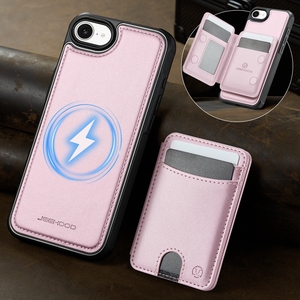 Funda con Cartera y Carga Inalámbrica para <span class=keywords><strong>iPhone</strong></span> 16E/17E/17 Air, Funda Magnética con Cartera para Samsung A37/S26/A57 - Product Image 4
