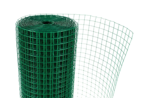 Màu xanh lá cây pvccoated mạ kẽm <span class=keywords><strong>4x6</strong></span> chất lượng cao Hàn dây lưới hàng rào - Product Image 3