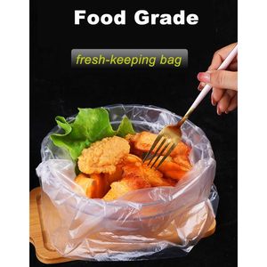 Younber Produce Bags <b>Roll</b> 9.8 X 13.8 Inch Clear PE Food Storage For <b>Fruits</b> Vegetables Bread Kitchen Use - Product Image 4
