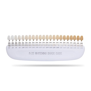 <b>Teeth</b> <b>Whitening</b> 3D Shade Guide <b>Tooth</b> Bleaching Shade Chart Board 22 Colors Comparator - Product Image 2