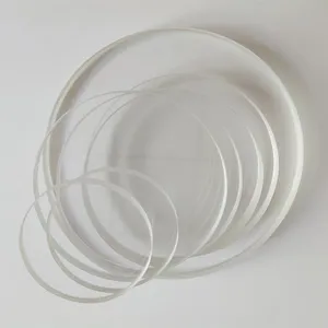 High Quality Tempered Circle Glass Borosilicate Wafers Toughened Round Disc