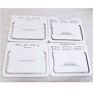 Custom <strong>Printing</strong> Die Cut Shape 3mm Thickness Cardboard <strong>Postcard</strong> Business Card
