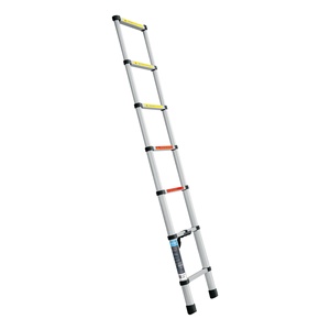 Escalera Telescópica Truper ESTE-207 de 7 Peldaños, Aleación de Aluminio, Extensible Tipo II, Construcción de Acero, Capacidad 102 kg, para Uso Doméstico - Product Image 2