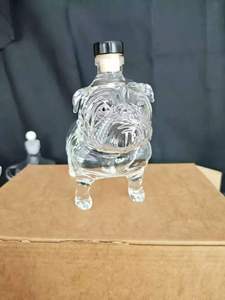 Nouvelle carafe à vin en verre en forme de chien, en verre borosilicate de haute qualité, pour bar, design et logo personnalisés, nouvel emballage - Product Image 6