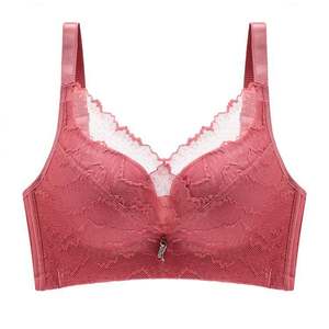 Elegante <span class=keywords><strong>Sujetador</strong></span> de Encaje Negro para Mujer <span class=keywords><strong>Sin</strong></span> Copas de Espuma - Product Image 2