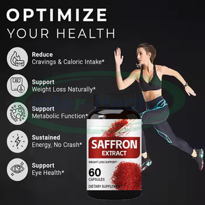 Ausresonプライベートラベルサフランカプセル目の健康と気分サポートサプリメントビーガンサフランエキスカプセル - Product Image 2