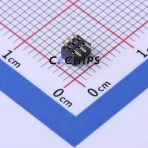 FFH10001-D06S1004K6M Pin Socket SMD,P=1mm Connector ( Jack Structure: 2x3P )( Pitch: 1mm )( Row Spacing: 1mm ) - Product Image 2