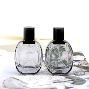 High Grade Portable 30ml clear Glass Empty Refillable Perfume <b>Bottle</b> Customized logo - Product Image 6