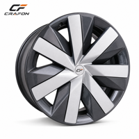 Jantes forgées CF 21 22 pouces 5x114.3 PCD 66.1 CB pour voitures particulières, compatibles avec les jantes Li Auto L7 L8 L9