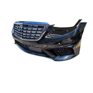 Pare-chocs avant, pare-chocs arrière et jupes latérales de haute qualité, compatibles avec Mercedes-Benz Classe S W222 S320 S350 S500 A2228800800 - Product Image 3