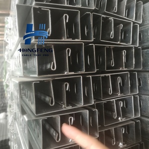 Canal de cableado galvanizado en fábrica, tipo calzadera, de 50 mm a 1000 mm de ancho x 3000 mm de largo |   Canalización Eléctrica Industrial - Product Image 5