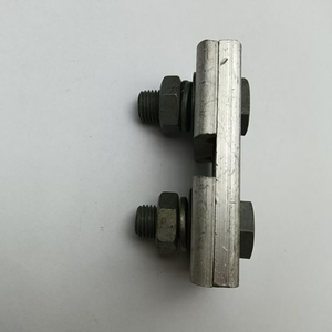 Abrazadera de cable de aluminio/acero con ranura paralela, ajustable con 2 tornillos, para cable aéreo, abrazadera de cable con ranura paralela, abrazadera de alambre - Product Image 5