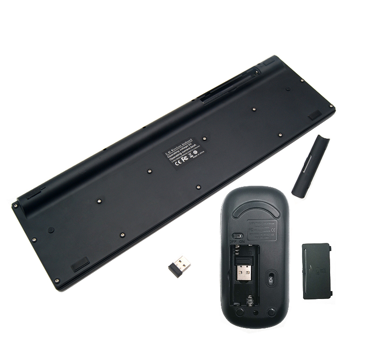 Готов к отправке 104 клавиш бесплатный образец клавиатуры и мыши клавиатуры и беспроводной мыши